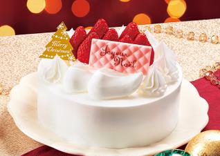 コンビニクリスマスケーキ　ファミマ　ガトーブランシュ