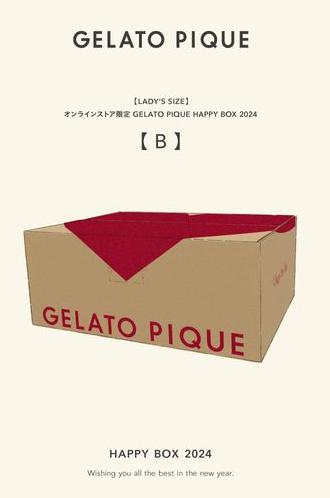 LADY'S SIZEオンラインストア限定 GELATO PIQUE HAPPY BOX 2024B